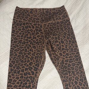 Nike Brown Leopard Print Leggings
